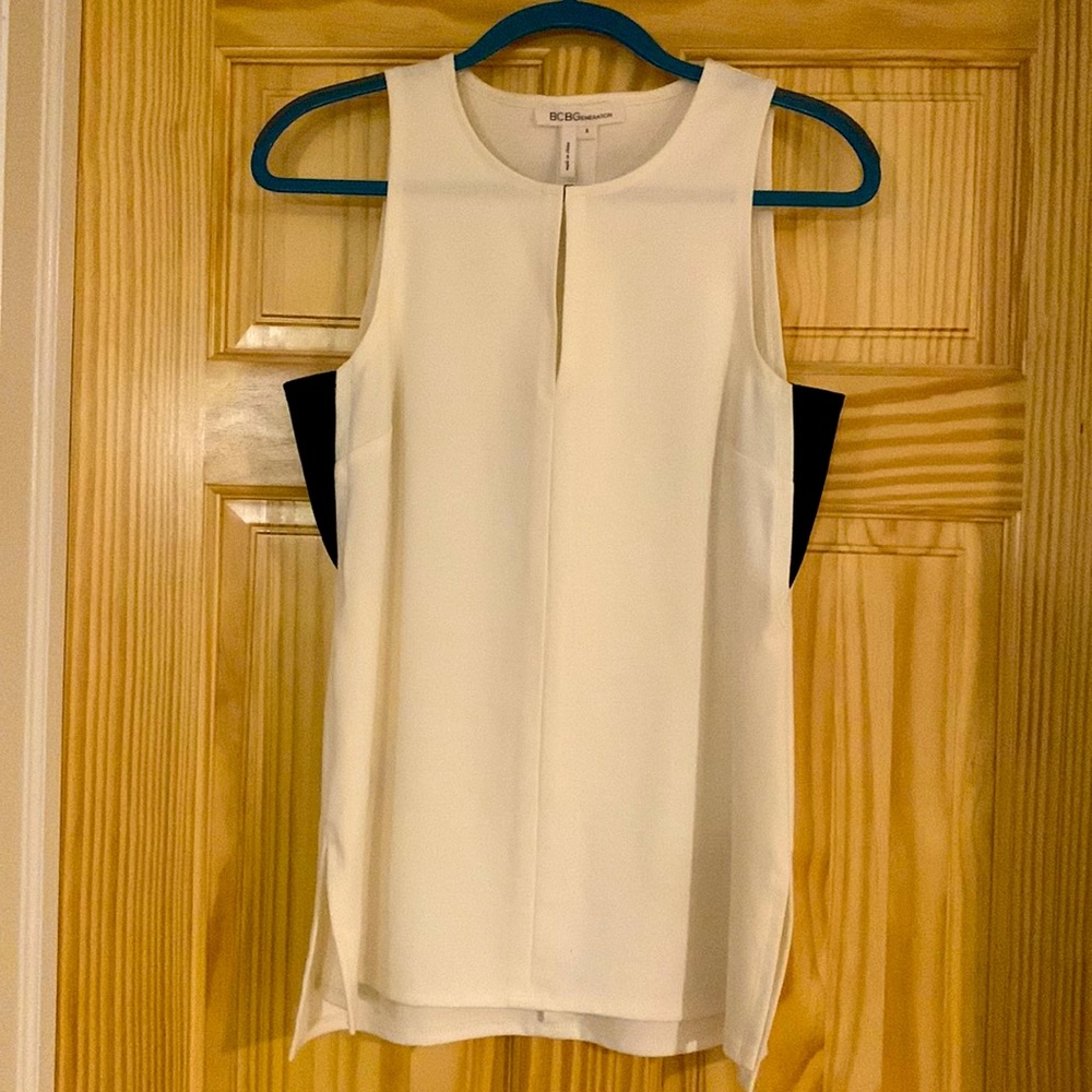 BCBG Two-Toned Tank Top